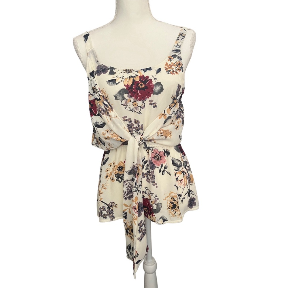 Eyeshadow floral multicolor blouse Size S